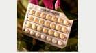 Photo of combination birth control pills 
