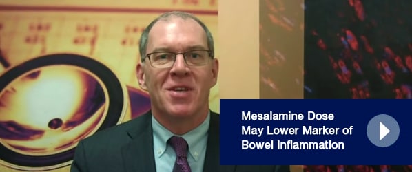 Mesalamine Dose May Lower Marker of Bowel Inflammation