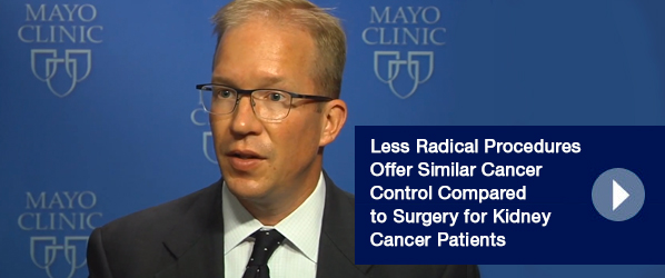 Less Radical Procedures Offer Similar Cancer Control Compared to Surgery for Kidney Cancer Patients