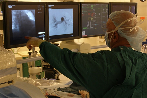 Cardiovascular surgery operating room at Mayo Clinic