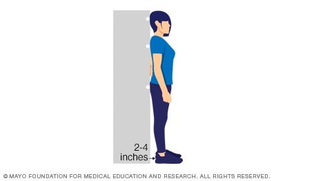 wall posture exercise