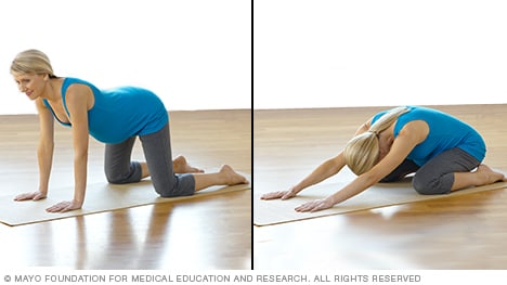Help Pregnancy Back Pain with Stretching