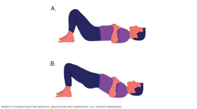 lower back exercise chart