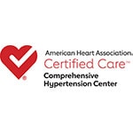 American Heart Association Comprehensive Hypertension Center Certification Seal